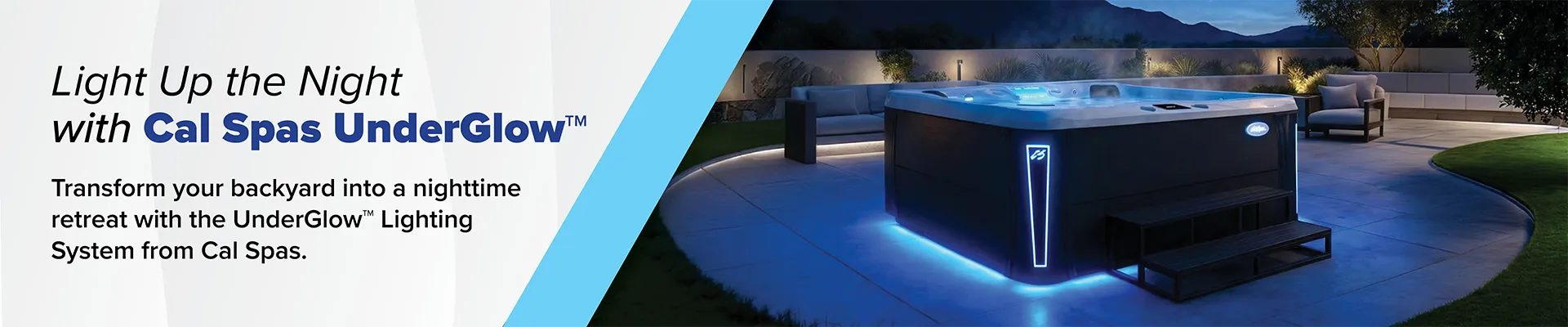 Calspas hot tub being used in a family setting - Big Sky